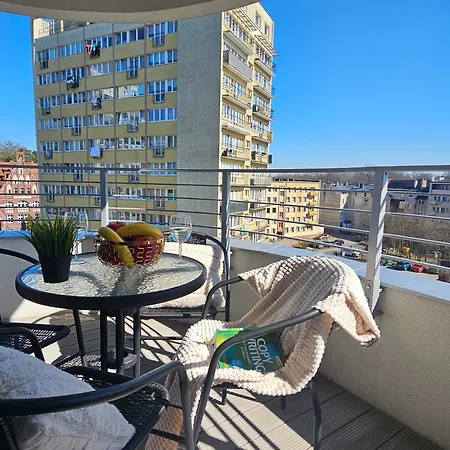 Visit Baltic - Sun Towers 51, Z 2 Sypialniami I Parkingiem * Świnoujście