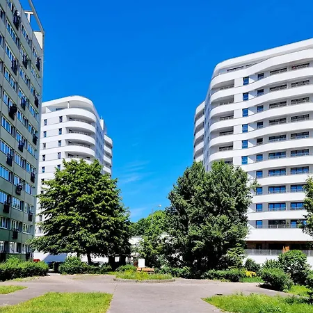 Visit Baltic - Sun Towers 51, Z 2 Sypialniami I Parkingiem Appartamento *