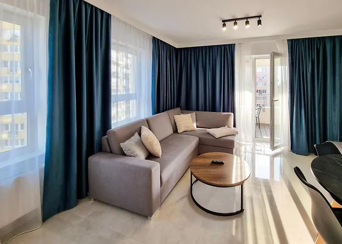 Visit Baltic - Sun Towers 51, Z 2 Sypialniami I Parkingiem *