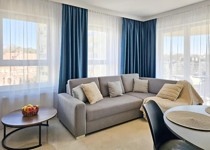 Visit Baltic - Sun Towers 51, Z 2 Sypialniami I Parkingiem Διαμέρισμα