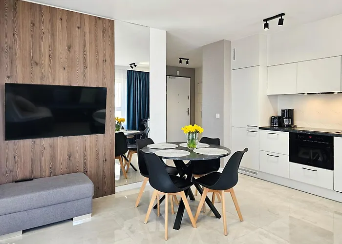 Visit Baltic - Sun Towers 51, Z 2 Sypialniami I Parkingiem