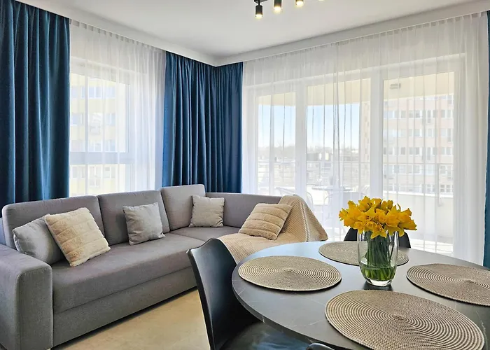 Διαμέρισμα Visit Baltic - Sun Towers 51, Z 2 Sypialniami I Parkingiem