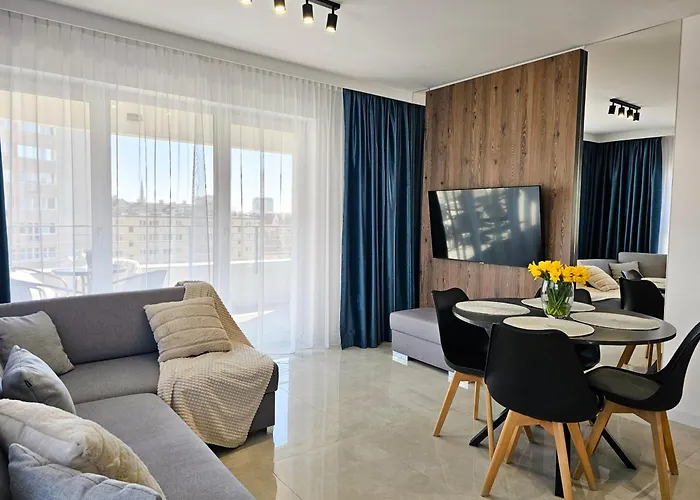 Visit Baltic - Sun Towers 51, Z 2 Sypialniami I Parkingiem Διαμέρισμα Świnoujście