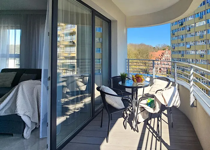 Visit Baltic - Sun Towers 51, Z 2 Sypialniami I Parkingiem * Świnoujście