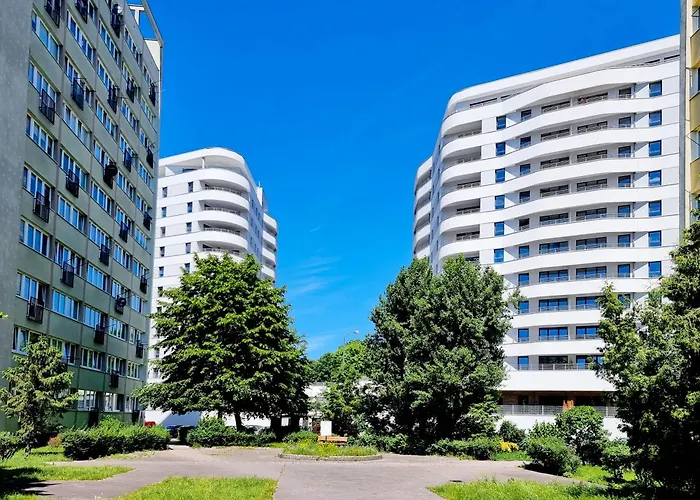 Visit Baltic - Sun Towers 51, Z 2 Sypialniami I Parkingiem Διαμέρισμα *